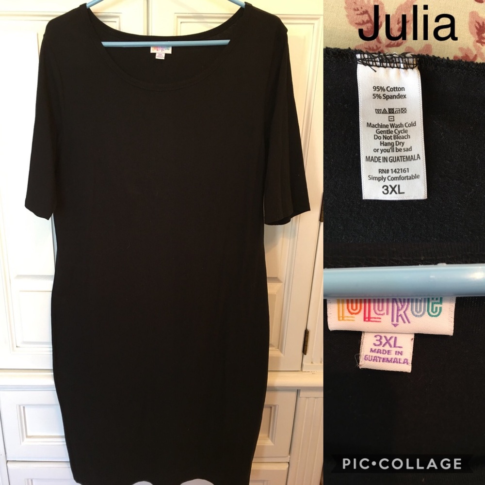 EUC Solid Black LLR Julia